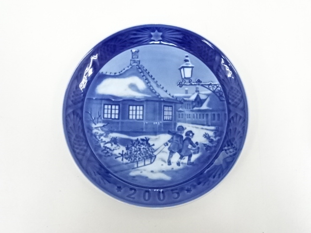Royal Copenhagen　ロイヤルコペンハーゲン　イヤープレート（2005年）